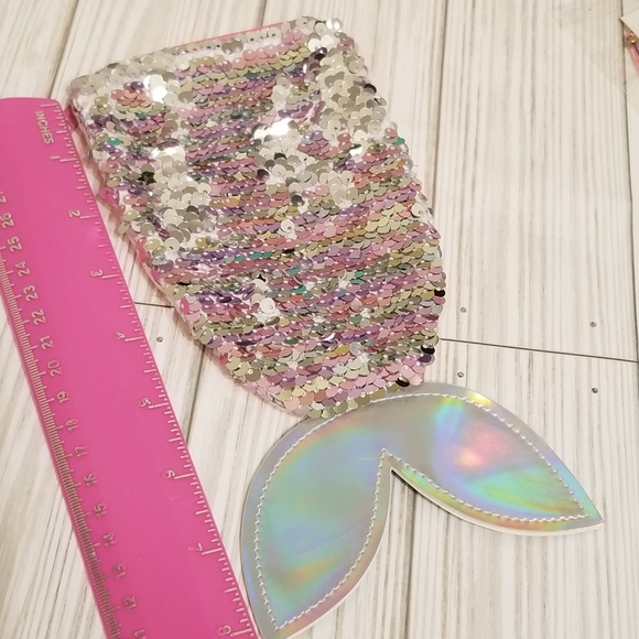 Sequence Mermaid Pink Zipper Bag znew - Picture 1 of 3